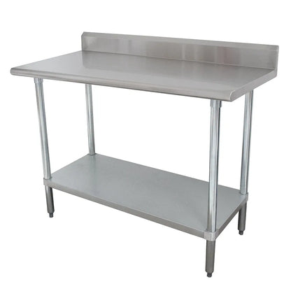 Advance Tabco MSLAG-304-X 30" x 48" Stainless Steel Work Table with Undershelf