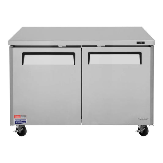 Turbo Air MUF-48-N Undercounter Freezer, 48 1/4" Two-Section Model