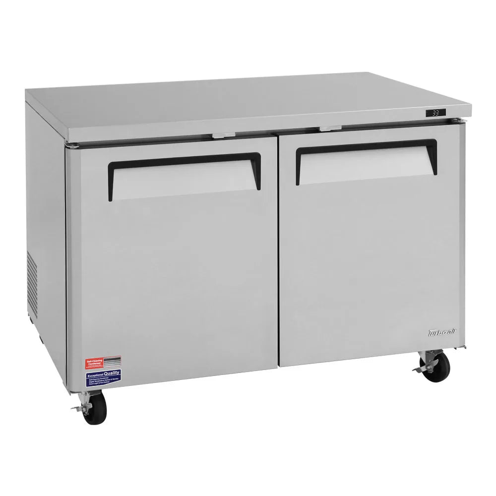 Turbo Air MUF-48-N Undercounter Freezer, 48 1/4" Two-Section Model