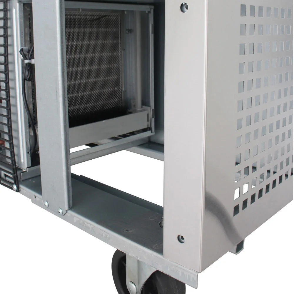 Turbo Air MUF-48-N Undercounter Freezer, 48 1/4" Two-Section Model