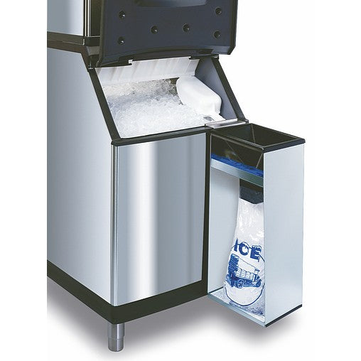 Manitowoc K00146 Ice Bagger Assembly Stainless Steel Includes: Bagger B-Model Bin Adapter