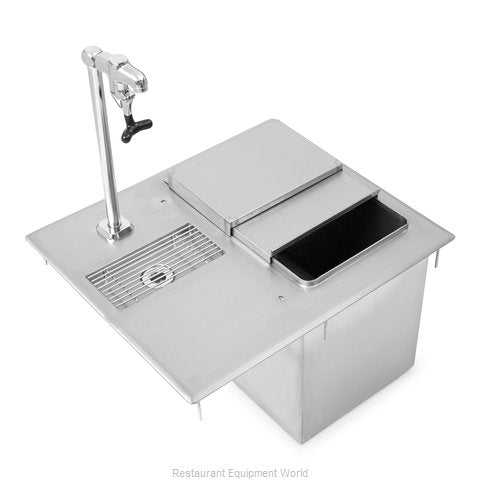 John Boos PB-DIIBWS2118-P-X – Drop-In Ice & Water Unit
