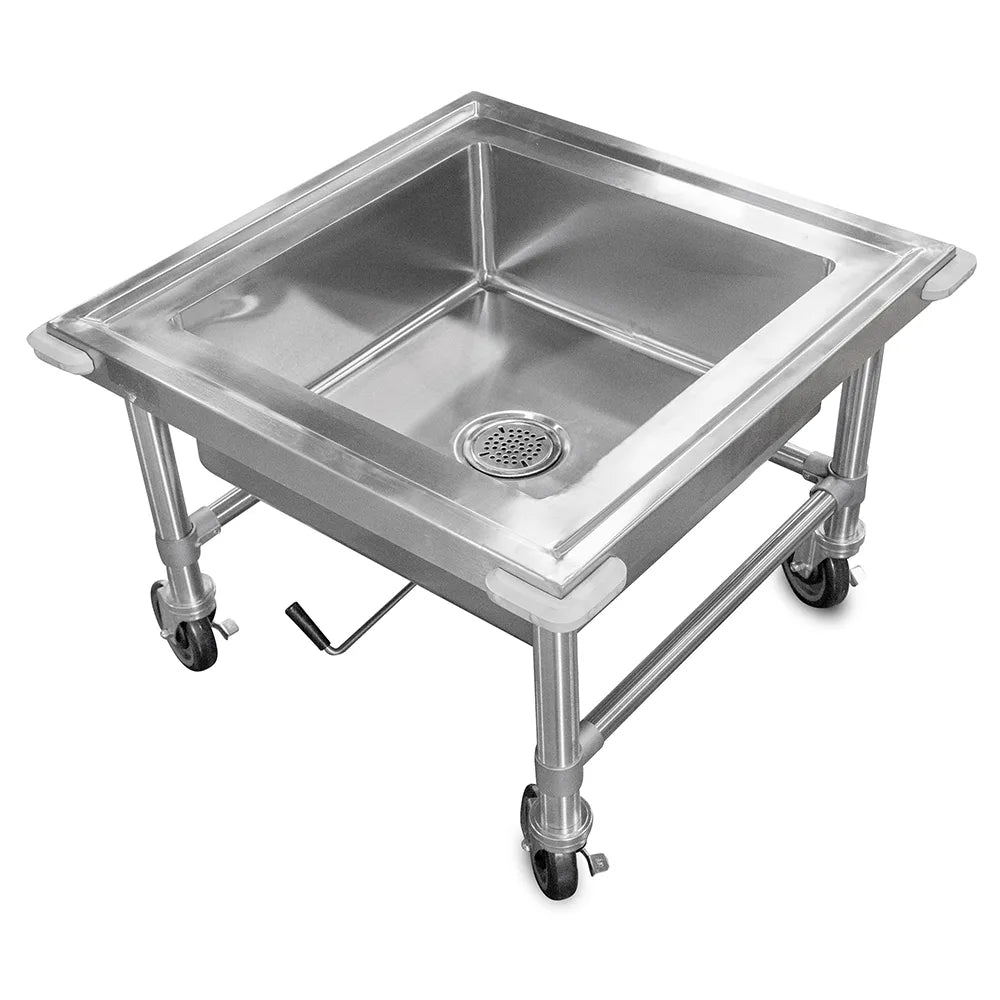 John Boos PB-SS-208 20"H Portable Soak Sink with 8" Deep Bowl