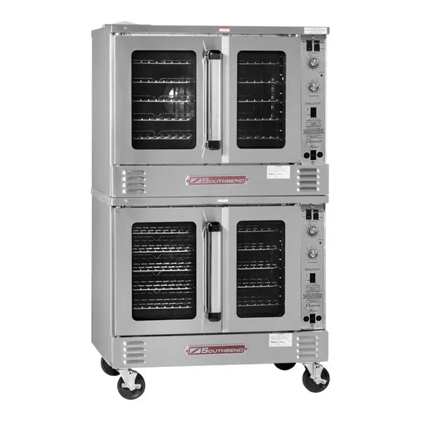 Southbend PCE22S/SD 11kW 208V/3PH Platinum Series 5-Shelf Double Deck Full Size Standard Electric Convection Oven