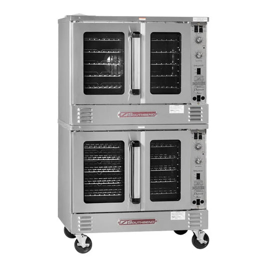 Southbend PCE22S/SD 11kW 208V/3PH Platinum Series 5-Shelf Double Deck Full Size Standard Electric Convection Oven