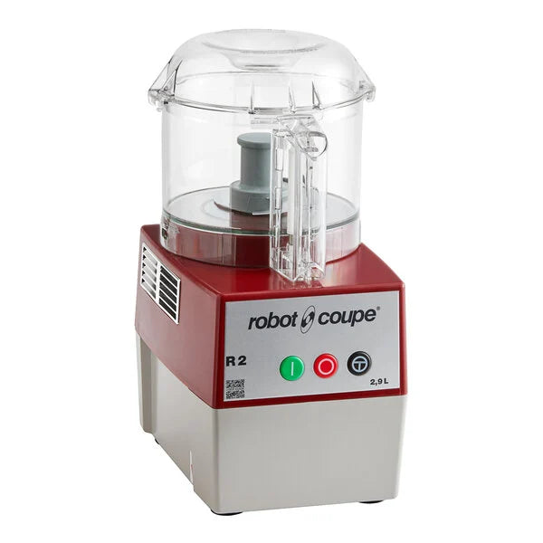 Robot Coupe R2BCLR Cutter Mixer with 3 Qt Clear Bowl