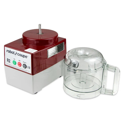 Robot Coupe R2BCLR Cutter Mixer with 3 Qt Clear Bowl