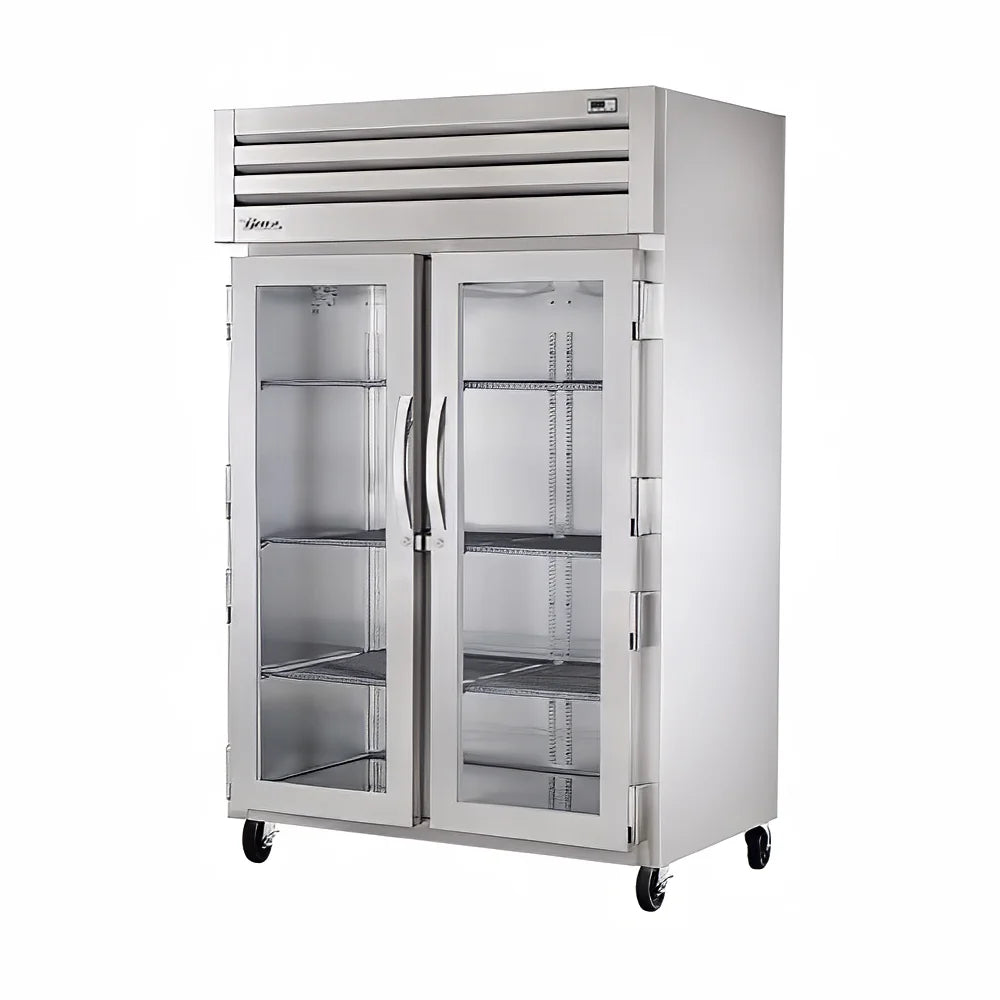True STA2H-2G Full Height Insulated Mobile Heated Cabinet with (6) Pan Capacity