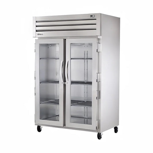 True STA2H-2G Full Height Insulated Mobile Heated Cabinet with (6) Pan Capacity