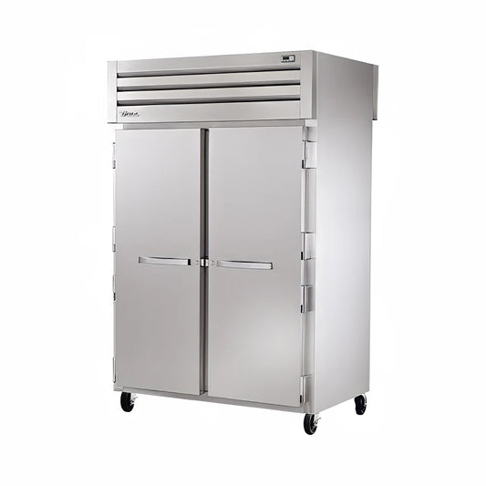 True STA2H-2S Full Height Insulated Mobile Heated Cabinet with (6) Pan Capacity