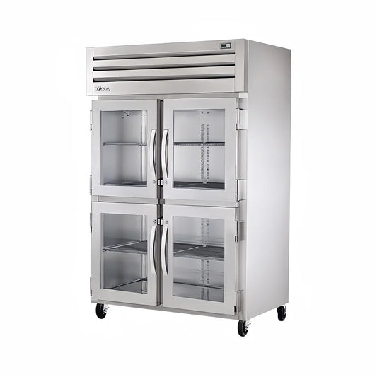 True STA2H-4HG Full Height Insulated Mobile Heated Cabinet with (6) Pan Capacity