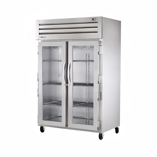 True STG2H-2G Full Height Insulated Mobile Heated Cabinet with (6) Pan Capacity