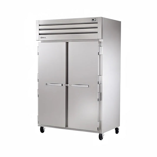 True STG2H-2S Full Height Insulated Mobile Heated Cabinet with (6) Pan Capacity