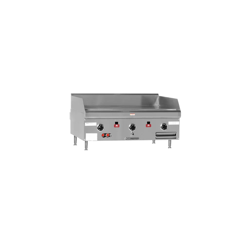 Southbend HDG-48-NG 48" Natural Gas Countertop Griddle - 120,000 BTU