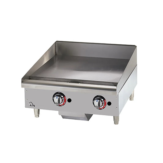 Star 624MF 24" Gas Countertop Heavy Duty Griddle - 56,600 BTU