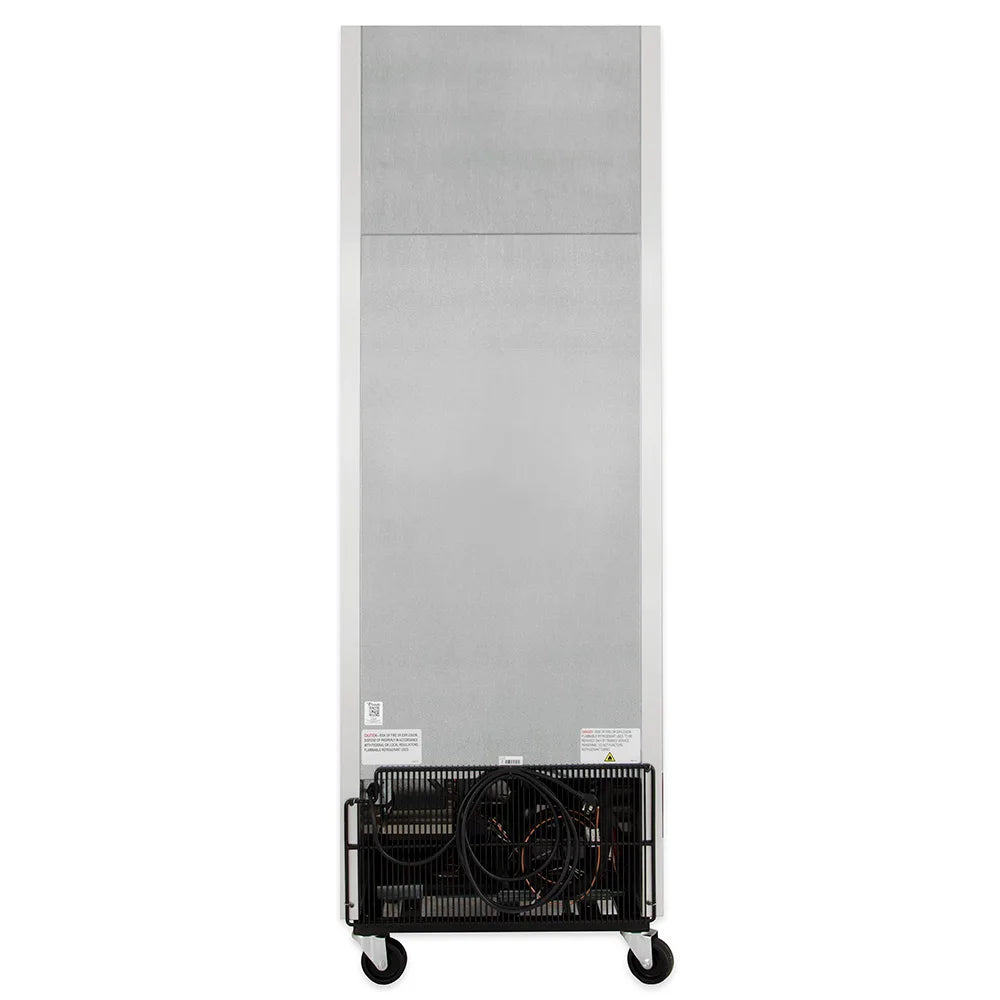 Metallic cylindrical object with fans on a white background