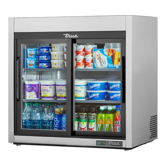 True TSD-9G-HC-LD Countertop Display Refrigerator, 36" Model