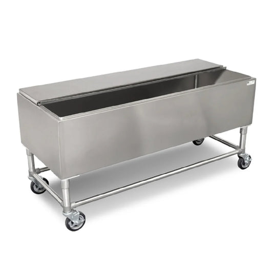 John Boos UBBB-2460-X Mobile Stainless Steel Ice Chest