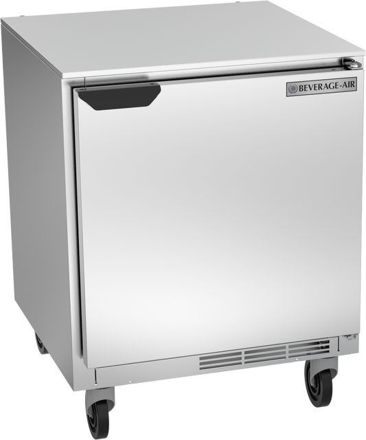 Beverage Air UCR27HC 27"W One-Section Reach-In Undercounter Refriger