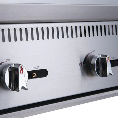 Dukers DCCB24 24"W Gas Countertop Charbroiler - 70,000 BTU