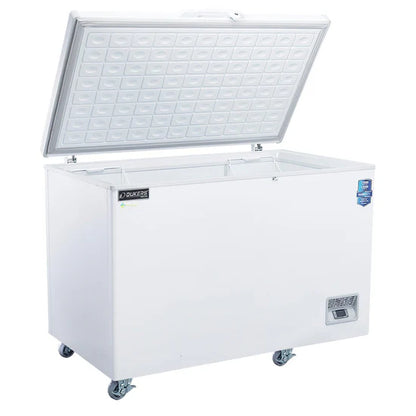 Dukers BD/BG-420 49.38" W White Coated Steel Exterior Manual Defrost Chest Freezer