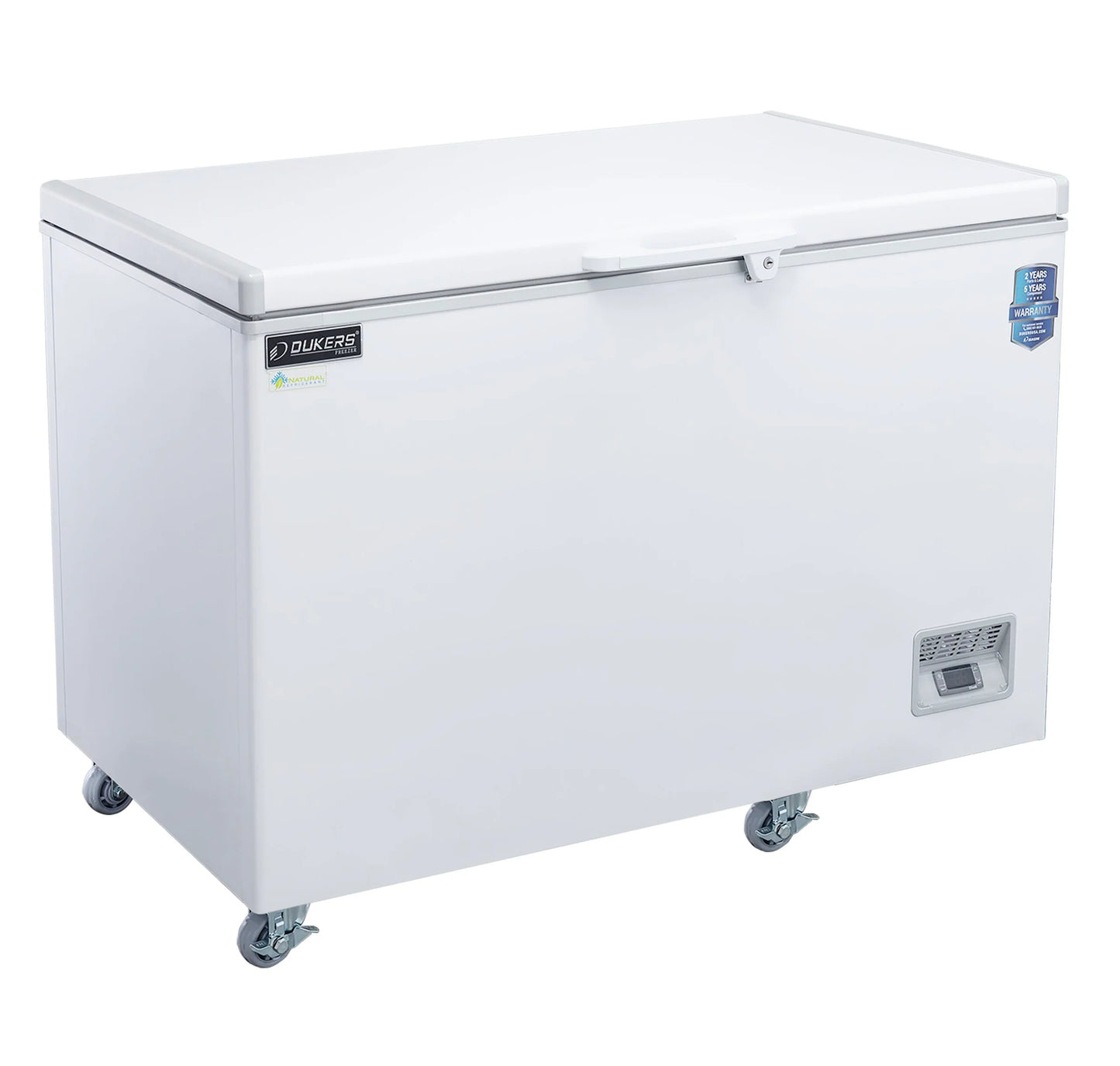Dukers BD/BG-420 49.38" W White Coated Steel Exterior Manual Defrost Chest Freezer