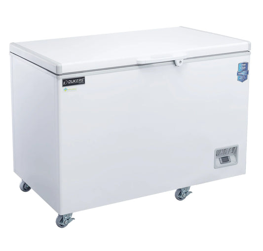 Dukers BD/BG-420 49.38" W White Coated Steel Exterior Manual Defrost Chest Freezer