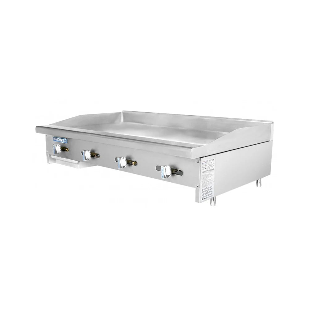 Turbo Air TAMG-48 Gas Griddle, 48" Countertop Model
