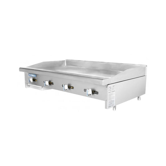 Turbo Air TAMG-48 Gas Griddle, 48" Countertop Model
